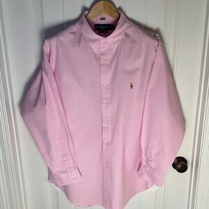Ralph Lauren Pink Casual Button Down Shirt